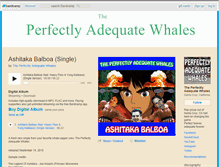 Tablet Screenshot of perfectlyadequatewhales.bandcamp.com