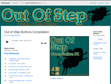 Tablet Screenshot of outofstepbuttons.bandcamp.com