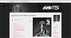 Desktop Screenshot of ghetts.bandcamp.com