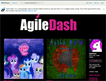 Tablet Screenshot of agiledash.bandcamp.com