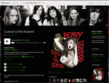 Tablet Screenshot of heavyvoodoo.bandcamp.com