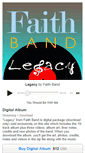 Mobile Screenshot of faithband.bandcamp.com