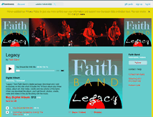 Tablet Screenshot of faithband.bandcamp.com
