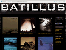Tablet Screenshot of batillus.bandcamp.com