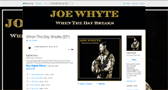 Desktop Screenshot of joewhyte.bandcamp.com