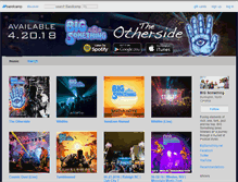 Tablet Screenshot of bigsomething.bandcamp.com