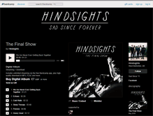 Tablet Screenshot of hindsights.bandcamp.com
