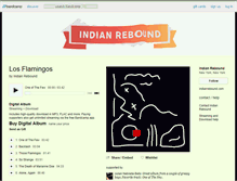 Tablet Screenshot of indianrebound.bandcamp.com