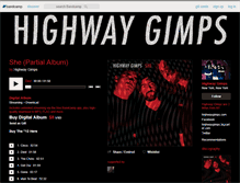 Tablet Screenshot of highwaygimps.bandcamp.com