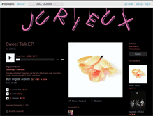 Tablet Screenshot of jurieux.bandcamp.com