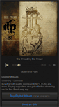 Mobile Screenshot of dieproud.bandcamp.com