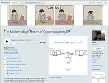 Tablet Screenshot of liebot.bandcamp.com