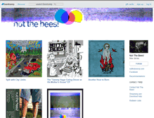 Tablet Screenshot of notthebeesnj.bandcamp.com