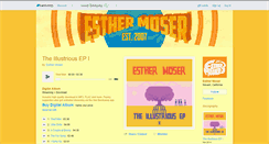 Desktop Screenshot of esthermoser.bandcamp.com