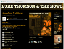 Tablet Screenshot of lukethomson.bandcamp.com
