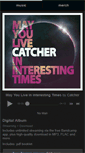 Mobile Screenshot of catcher.bandcamp.com