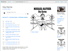 Tablet Screenshot of michaelgaither.bandcamp.com