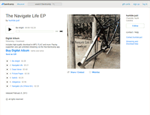 Tablet Screenshot of humblejust.bandcamp.com