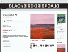 Tablet Screenshot of blackbirdblackbird.bandcamp.com