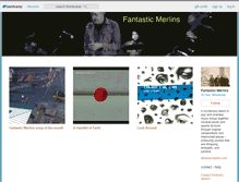 Tablet Screenshot of fantasticmerlins.bandcamp.com