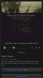 Mobile Screenshot of heinaliandmattfinney.bandcamp.com