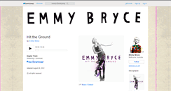 Desktop Screenshot of emmybryce.bandcamp.com