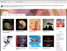 Tablet Screenshot of bocuma.bandcamp.com