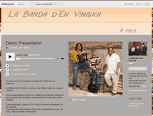 Tablet Screenshot of labandadenvinaixa.bandcamp.com