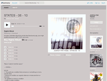 Tablet Screenshot of joshuavt.bandcamp.com