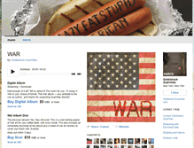 Tablet Screenshot of goldishackguerrillas.bandcamp.com