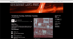 Desktop Screenshot of odysseusleftfoot.bandcamp.com