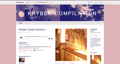 Desktop Screenshot of khybercompilation.bandcamp.com