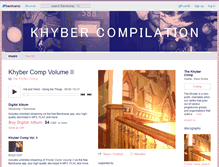 Tablet Screenshot of khybercompilation.bandcamp.com
