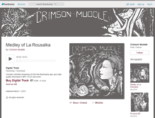 Tablet Screenshot of crimsonmuddle.bandcamp.com