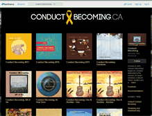 Tablet Screenshot of conductbecoming.bandcamp.com