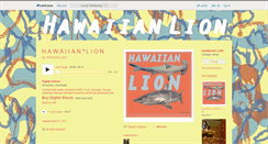 Desktop Screenshot of hawaiianlion.bandcamp.com