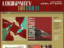 Tablet Screenshot of logikparty.bandcamp.com