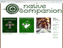 Tablet Screenshot of nativecompanion.bandcamp.com