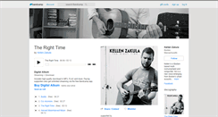 Desktop Screenshot of kellenzakula.bandcamp.com