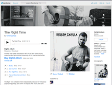 Tablet Screenshot of kellenzakula.bandcamp.com