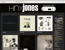 Tablet Screenshot of hinxjones.bandcamp.com