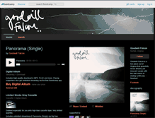 Tablet Screenshot of goodwillfalcon.bandcamp.com