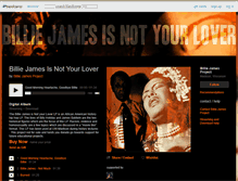 Tablet Screenshot of billiejamesproject.bandcamp.com