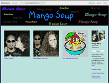 Tablet Screenshot of mangosoup.bandcamp.com