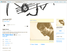 Tablet Screenshot of jamiewilson.bandcamp.com