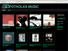 Tablet Screenshot of potholesmusic.bandcamp.com