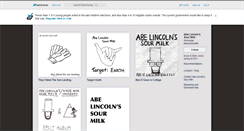 Desktop Screenshot of abelincolnssourmilk.bandcamp.com