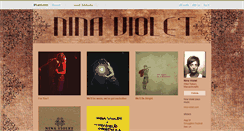 Desktop Screenshot of ninaviolet.bandcamp.com