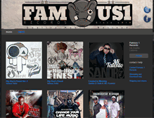 Tablet Screenshot of famous1records.bandcamp.com