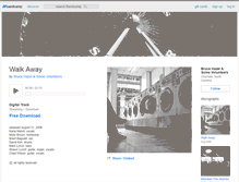 Tablet Screenshot of brucehazelsomevolunteers.bandcamp.com